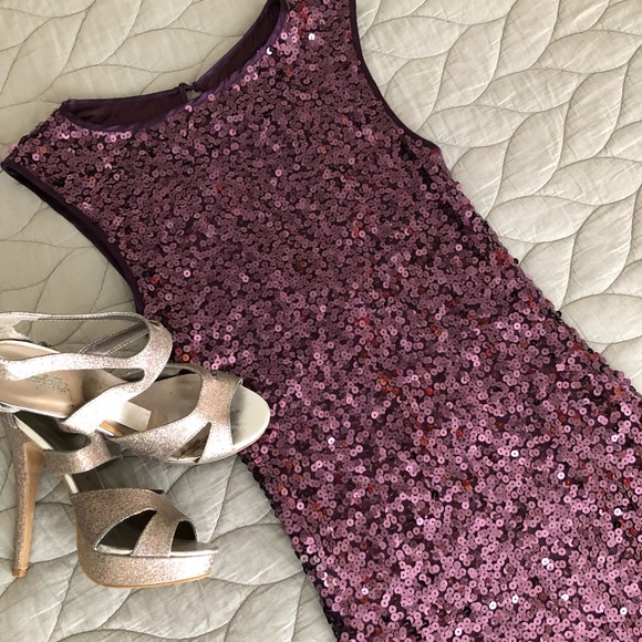 Sequin Mini Dress - Picture 1 of 3